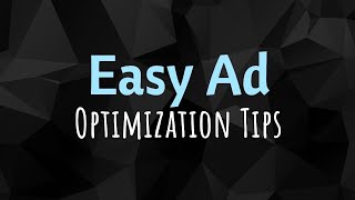 Ad Optimization Tips, Tricks & Inside Secrets