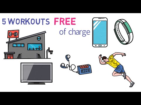 How can you workouts from home free of charge