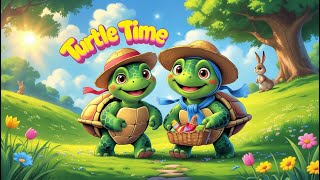 Turtle Song 🐢 | Fun Slow & Steady Picnic Adventure | Kids Cartoon 