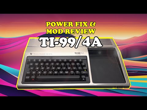 1981 Texas Instruments TI-99/4A Future Proofing and Mod Review