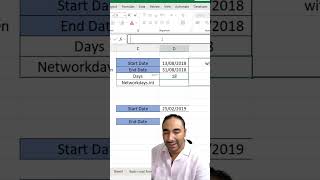 Stop Counting Days Manually! Start using NETWORKDAYS.INTL 🧠⚡      #excelformula #excelformulatips