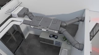 新风系统冷暖空调三维动画-全屋空气净化-巨浪视觉-朴勒