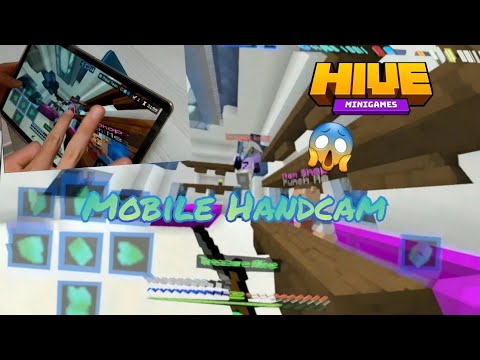 Mobile Handcam! | Hive treasure wars solo raw gameplay