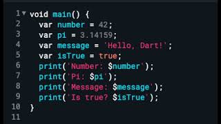 Dart Lang Beginner Tutorial 1
