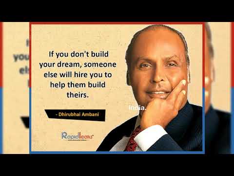 Journey of Dhirubhai Ambani ( Biography )