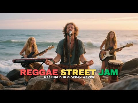 Reggae Meditation by the Sea | Healing Dub & Ocean Waves