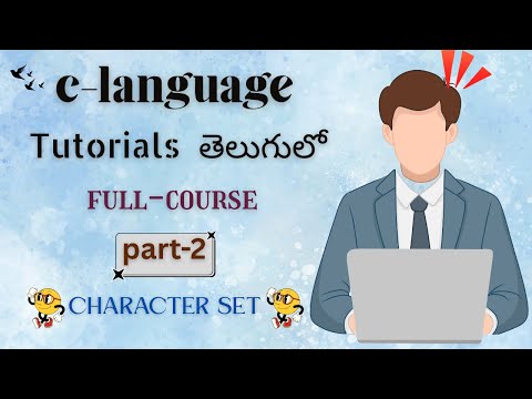 02 || Character Set in C-Programming Telugu || C-Tokens || C-Language Tutorials in Telugu ||