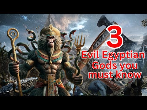 Unveiling The Dark Side: 3 Evil Egyptian Gods You Must Know