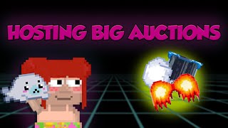 HOSTING THE BIGGEST AUCTION IN GROWTOPIA! | #howtoearnwls  #growtopiaprofit  | GROWTOPIA