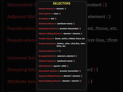 css cheat sheet | web development full course for beginners #coding  #viralvideo #shorts