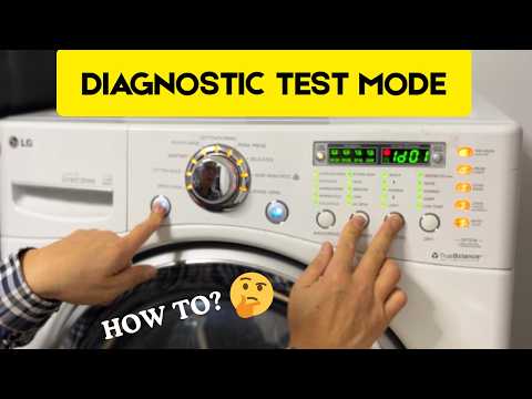 How to Enter Diagnostic / Test Mode on LG Washer