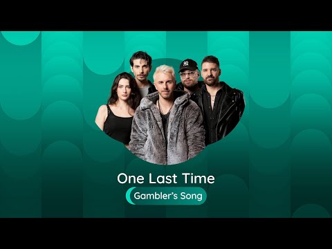 One Last Time - Gambler's Song (Official Luxembourg Song Contest 2025 Lyric Video)