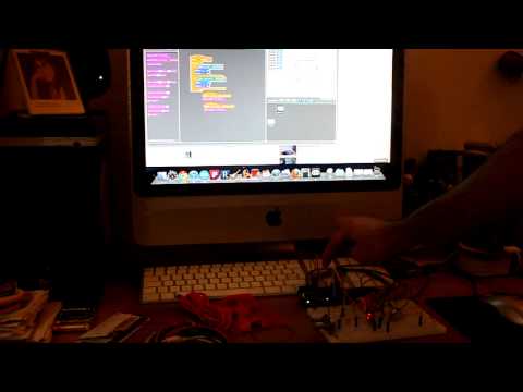 Arduino + S4A (Scratch) 1st Try
