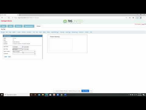 TAS United Web Based On-Call Scheduling