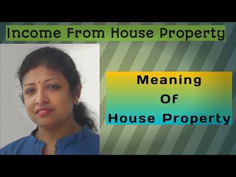 Taxation Class 1 on House Property