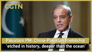 Pakistani PM: China-Pakistan friendship 'etched in history, deeper than the ocean'