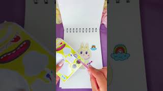 labubu stickers smr 5 #shortvideo #smr #cartoon #stickers #youtubeshorts #emoji