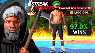I Went STREAK HUNTING on NBA 2K26 And Got A FREE BUILD! BEST BUILD in NBA2K26