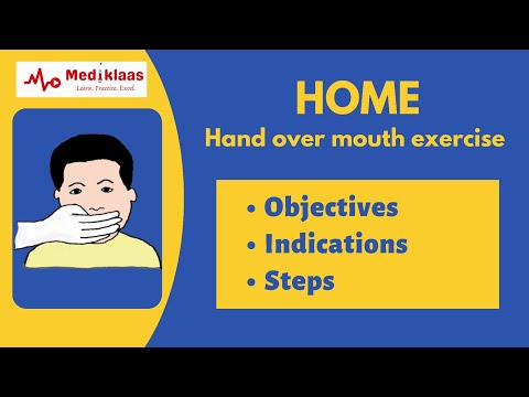 HOME (Hand Over Mouth Exercise) Behavior management technique l Pedodontics l Mediklaas