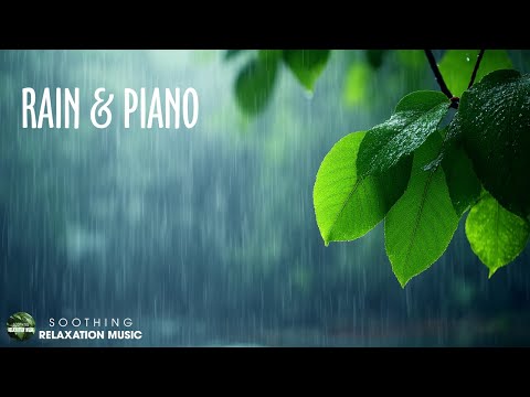 3 Hours of Soft Rain & Gentle Piano 🎶 Fall Asleep Fast & Wake Up Refreshed