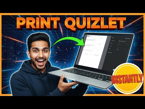 How to Print Flashcard Sets on Quizlet | Step-by-Step Guide (2026)