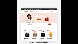 E commerce Website Design 34 Hulak Digital #staticwebsitedesign #webdevelopment #ecommerce #webitech