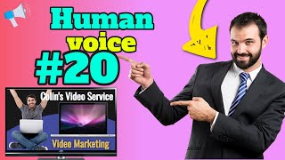 Human voice over