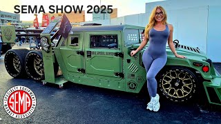 SEMA SHOW 2025 🔥 LAS VEGAS BEST & BIGGEST CUSTOM BUILD CARS & TRUCKS SHOW! Hotrods, Muscle, Modified