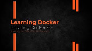 Install Docker Community Edition the official Docker Package on Ubuntu 24.04