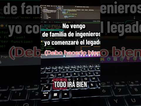Frases de motivación no vengo de familia de ingenieros yo comenzaré el legado #developer #informatic