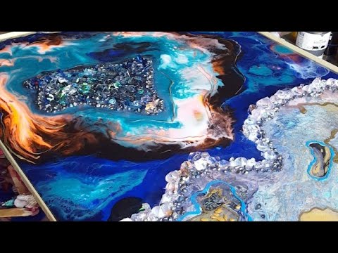 Art Resin 2019 New Year resolution layer 3 & 4