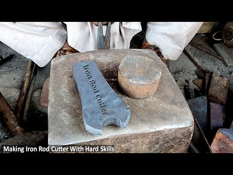 Amazing Manufacturing Process Making of iron Rod Cutter | Iron Cutter Making Process | Iron Cutter