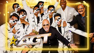 UNREAL Crew from India Win The Golden Buzzer With a BONE-BREAKING Dance on America's Got Talent 2025