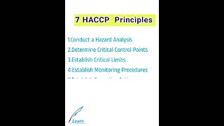 HACCP 7 PRINCIPLES #quiz #generalknowledge #knowledge #gk #haccp #sop #europe #sea #seafood #fishes