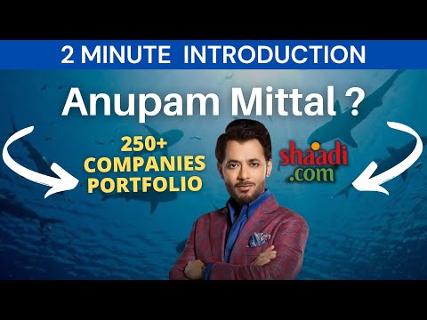 Anupam Mittal Founder Of Shaadi.com | 2 Minute Introduction | Success Story