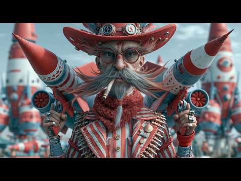 AI Surreal Art Video | “Under Hollow Skies” | Chris & Crystal AI Art | 4K