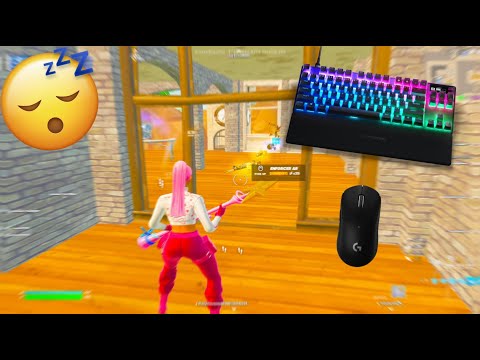 SteelSeries Apex Pro TKL Fortnite😴 Tilted Zone Wars🏆 Satisfying Keyboard ASMR Smooth 240 FPS 4K