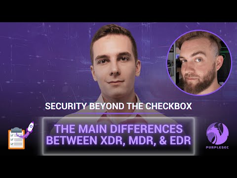 The Main Differences Between XDR, MDR, And EDR