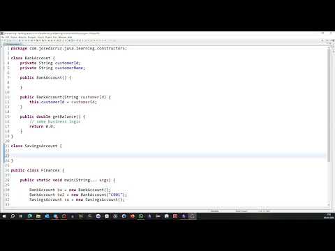 Java Learning - Multiple Constructors