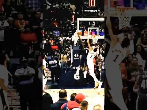 Zion POSTERS Wemby 😱🔥 | #NBA #Shorts