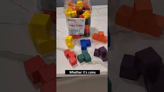 Toy Blocks for Math Learning #mathforkids #funwithmath #learningmath  #repurpose #toyblocks