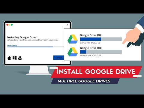 How to Install and Use Google Drive on Your Computer | Manage Multiple Accounts Easily