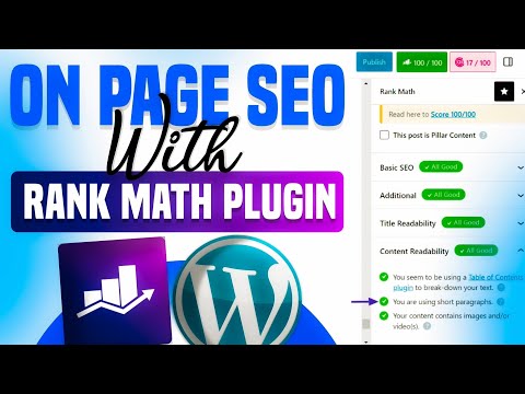 On-Page SEO with Rank Math Plugin (2026 Tutorial) | Fix Readability & Rank #1 Fast!