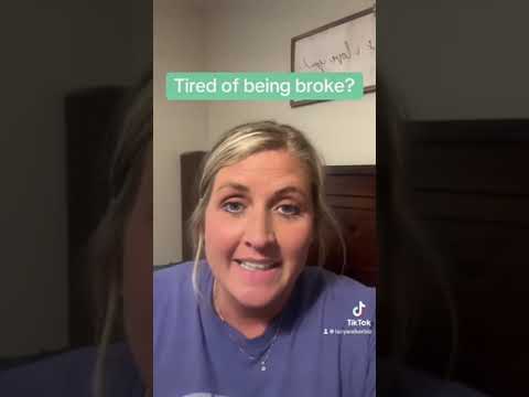 Are you tired of being broke?