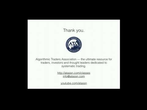 The foundation of systematic trading