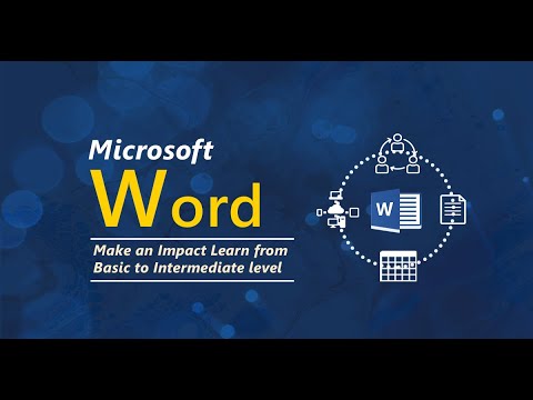 Online Training Promo Microsoft Word Basic to Intermediate level by Sir Shafiq
