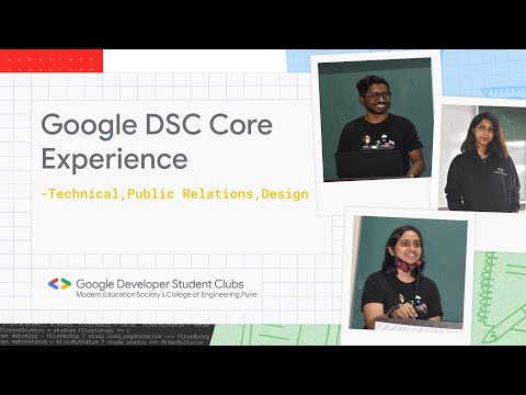 Google Developer Students Clubs MESCOE Core Experience | GDSC MESCOE