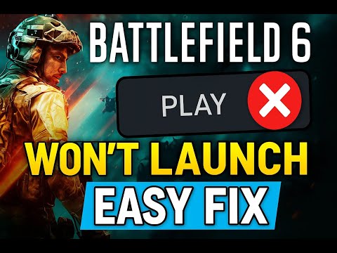 How to FIX Battlefield 6 Not Launching (easy fix)