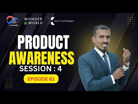 Wonder World Training Program || Episode 61 ||Products Awareness—Session 4 || Samad Irivetty