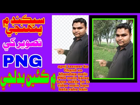 How to Convert lmage into PNG? Sindhi 2 ways to Change Photo into PNG | png kaise banaye || Mir Sale